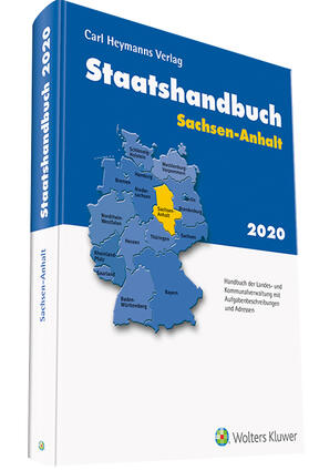 Staatshandbuch Sachsen-Anhalt 2020 | Buch | 978-3-452-29475-3 | sack.de