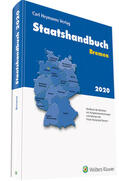 Ehmke |  Staatshandbuch Bremen 2020 | Buch |  Sack Fachmedien