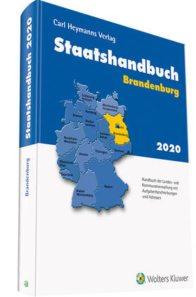 Staatshandbuch Brandenburg 2020 | Buch | 978-3-452-29484-5 | sack.de
