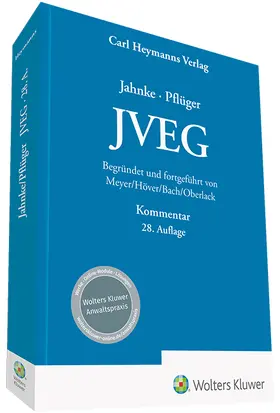 Jahnke / Pflüger | JVEG - Kommentar | Buch | 978-3-452-29517-0 | www.sack.de