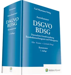 Eßer / Kramer / von Lewinski | Auernhammer, DSGVO / BDSG - Kommentar | Buch | 978-3-452-29526-2 | sack.de