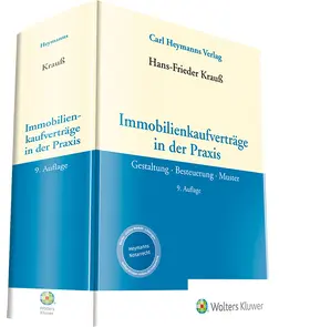 Krauß |  Immobilienkaufverträge in der Praxis | Buch |  Sack Fachmedien