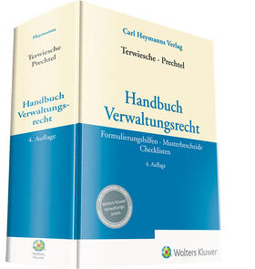 Prechtel / Terwiesche |  Handbuch Verwaltungsrecht | Buch |  Sack Fachmedien
