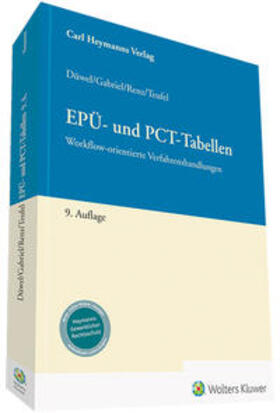Göhler / Düwel / Renz | EPÜ- und PCT-Tabellen | Buch | 978-3-452-29631-3 | sack.de