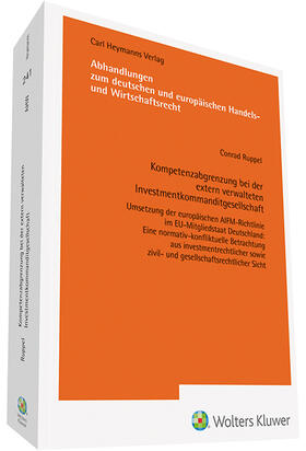 Ruppel | Ruppel, C: Kompetenzabgrenzung / Investment. | Buch | 978-3-452-29638-2 | sack.de