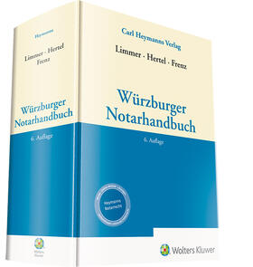  Limmer / Hertel / Frenz  | Würzburger Notarhandbuch | Buch | 978-3-452-29748-8 | sack.de