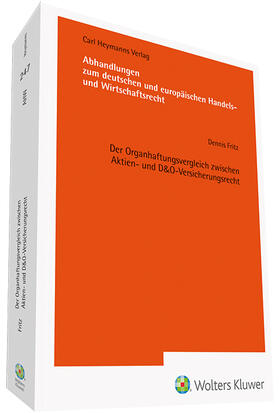 Fritz |  Fritz, D: Organhaftungsvergleich | Buch |  Sack Fachmedien
