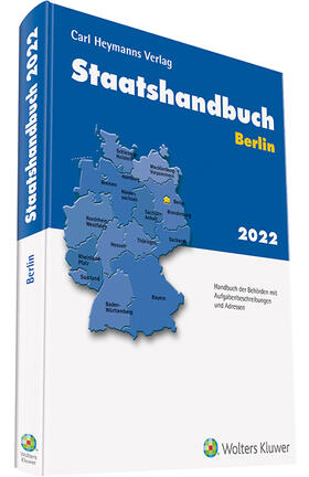 Staatshandbuch Berlin 2022 | Buch | 978-3-452-30036-2 | sack.de