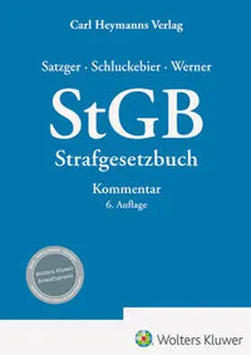 Satzger / Schluckebier / Werner  |  StGB Strafgesetzbuch | Buch |  Sack Fachmedien