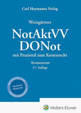 Weingärtner | Weingärtner, DONot / NotAktVV - Kommentar | Buch | 978-3-452-30154-3 | sack.de