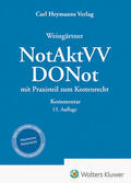 Weingärtner |  Weingärtner, DONot / NotAktVV - Kommentar | Buch |  Sack Fachmedien