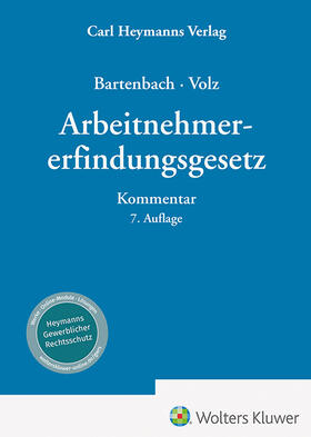 Bartenbach / Volz | Arbeitnehmererfindungsgesetz | Buch | 978-3-452-30199-4 | sack.de