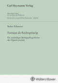 Scheuerer |  Fairness als Rechtsprinzip (GWR 200) | Buch |  Sack Fachmedien