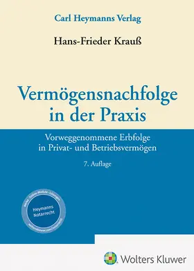 Krauß |  Vermögensnachfolge in der Praxis | Buch |  Sack Fachmedien