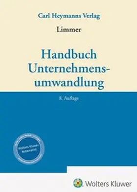 Limmer |  Handbuch Unternehmensumwandlung | Buch |  Sack Fachmedien