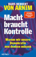 Arnim |  Macht braucht Kontrolle | Buch |  Sack Fachmedien