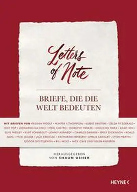 Usher |  Letters of Note - Briefe, die die Welt bedeuten | Buch |  Sack Fachmedien