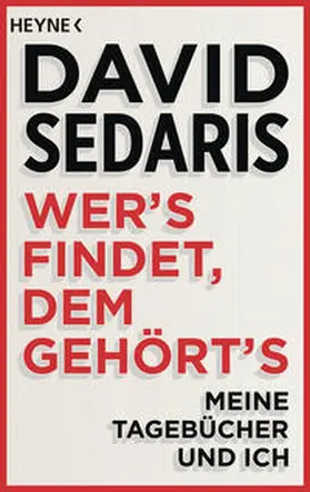 Sedaris |  Wer's findet, dem gehört's | Buch |  Sack Fachmedien