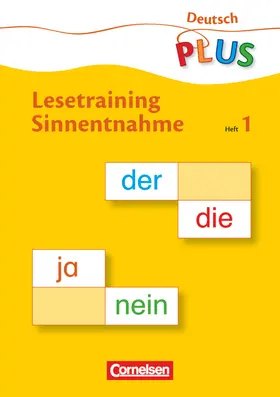 Schleisiek / Weber |  Lesetraining Sinnentnahme Heft 1 | Buch |  Sack Fachmedien