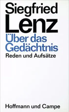 Lenz |  Über das Gedächtnis | Buch |  Sack Fachmedien
