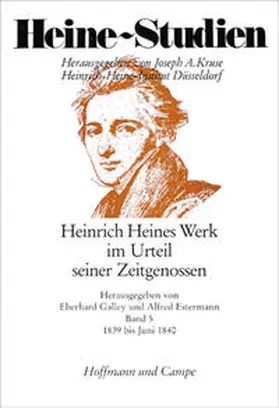 Galley / Estermann |  Heinrich Heines Werk im Urteil seiner Zeitgenossen | Buch |  Sack Fachmedien