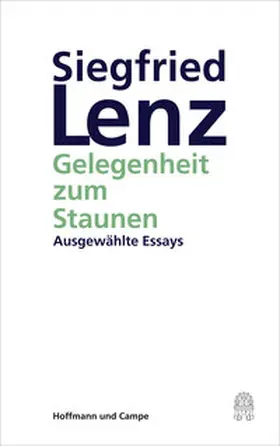 Lenz / Detering |  Gelegenheit zum Staunen | Buch |  Sack Fachmedien