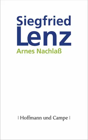 Lenz |  Arnes Nachlaß | eBook | Sack Fachmedien