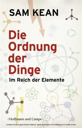 Kean |  Die Ordnung der Dinge | eBook | Sack Fachmedien