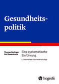Gerlinger / Rosenstock / Rosenbrock |  Gesundheitspolitik | eBook | Sack Fachmedien