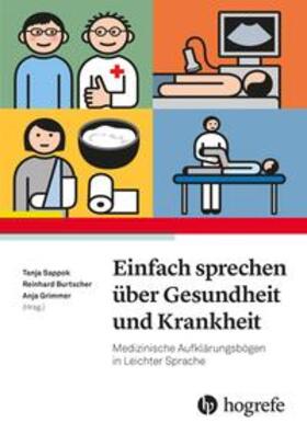 Sappok / Burtscher / Grimmer | Einfach Sprechen über Gesundheit und Krankheit | Buch | 978-3-456-85998-9 | sack.de
