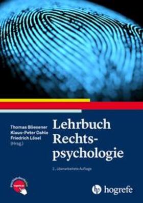 Bliesener / Dahle / Lösel | Lehrbuch Rechtspsychologie | Buch | 978-3-456-86116-6 | sack.de