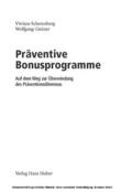 Scherenberg / Greiner |  Präventive Bonusprogramme | eBook | Sack Fachmedien