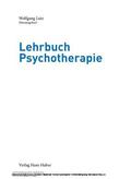 Lutz |  Lehrbuch Psychotherapie | eBook | Sack Fachmedien