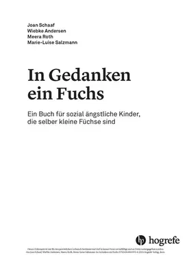 Schaaf / Andersen / Salzmann |  In Gedanken ein Fuchs | eBook | Sack Fachmedien