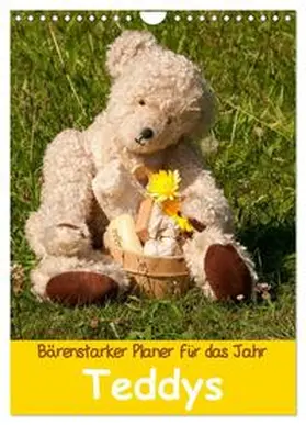 CALVENDO / Bölts | Bärenstarker Planer für das Jahr – Teddys (Wandkalender 2025 DIN A4 hoch), CALVENDO Monatskalender | Sonstiges | 978-3-457-03426-2 | www.sack.de