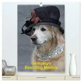 CALVENDO / Voigt-Papke |  Germanys Best Dog Models - gestylte Labrador und Golden Retriever (hochwertiger Premium Wandkalender 2025 DIN A2 hoch), Kunstdruck in Hochglanz | Sonstiges |  Sack Fachmedien