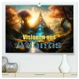 CALVENDO / AI |  Visionen aus Atlantis (hochwertiger Premium Wandkalender 2025 DIN A2 quer), Kunstdruck in Hochglanz | Sonstiges |  Sack Fachmedien
