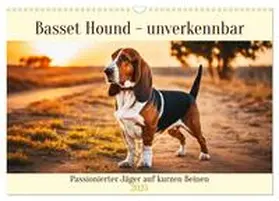 CALVENDO / Kleemann |  Basset Hound - unverkennbar (Wandkalender 2025 DIN A3 quer), CALVENDO Monatskalender | Sonstiges |  Sack Fachmedien