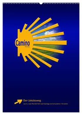 CALVENDO / Vossemer |  Jakobsweg - Camino Francés (Wandkalender 2025 DIN A2 hoch), CALVENDO Monatskalender | Sonstiges |  Sack Fachmedien
