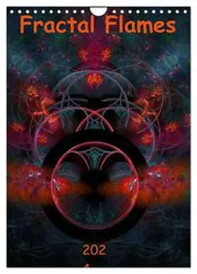 CALVENDO / r.gue. |  Fractal Flames (Wandkalender 2025 DIN A4 hoch), CALVENDO Monatskalender | Sonstiges |  Sack Fachmedien