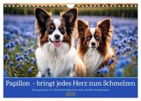 CALVENDO / Kleemann |  Papillon - bringt jedes Herz zum Schmelzen (Wandkalender 2025 DIN A4 quer), CALVENDO Monatskalender | Sonstiges |  Sack Fachmedien