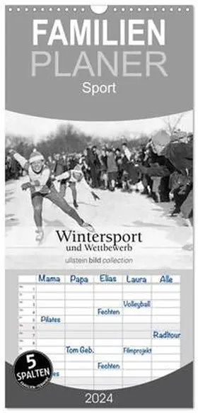 CALVENDO / bild Axel Springer Syndication GmbH |  Familienplaner 2025 - Wintersport und Wettbewerb mit 5 Spalten (Wandkalender, 21 x 45 cm) CALVENDO | Sonstiges |  Sack Fachmedien
