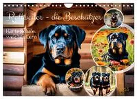 CALVENDO / Kleemann |  Rottweiler - die Beschützer (Wandkalender 2025 DIN A4 quer), CALVENDO Monatskalender | Sonstiges |  Sack Fachmedien