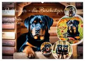 CALVENDO / Kleemann |  Rottweiler - die Beschützer (Wandkalender 2025 DIN A2 quer), CALVENDO Monatskalender | Sonstiges |  Sack Fachmedien