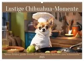 CALVENDO / Rübsamen |  Lustige Chihuahua-Momente (Wandkalender 2025 DIN A2 quer), CALVENDO Monatskalender | Sonstiges |  Sack Fachmedien