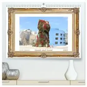 CALVENDO / Heepmann |  Hunde sind Kunst (hochwertiger Premium Wandkalender 2025 DIN A2 quer), Kunstdruck in Hochglanz | Sonstiges |  Sack Fachmedien