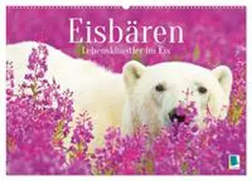 CALVENDO |  Eisbären: Lebenskünstler im Eis (Wandkalender 2025 DIN A2 quer), CALVENDO Monatskalender | Sonstiges |  Sack Fachmedien