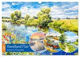 CALVENDO / Frost |  Havelland Flair - Immer in Flussnähe (Wandkalender 2025 DIN A3 quer), CALVENDO Monatskalender | Sonstiges |  Sack Fachmedien