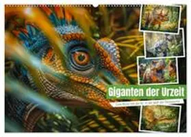 CALVENDO / Gierok-Latniak |  Giganten der Urzeit (Wandkalender 2025 DIN A2 quer), CALVENDO Monatskalender | Sonstiges |  Sack Fachmedien