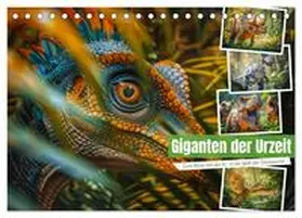 CALVENDO / Gierok-Latniak |  Giganten der Urzeit (Tischkalender 2025 DIN A5 quer), CALVENDO Monatskalender | Sonstiges |  Sack Fachmedien